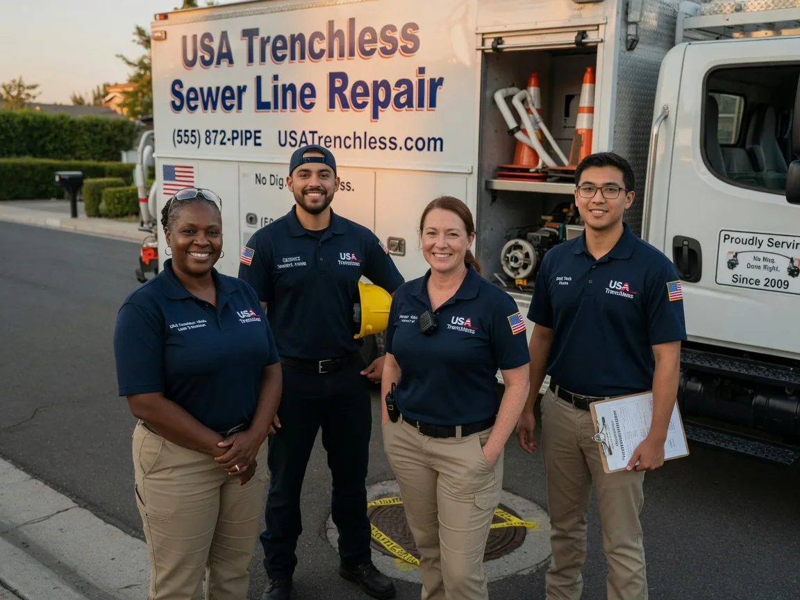 Sewer Line Repair company in Ninnekah, OK